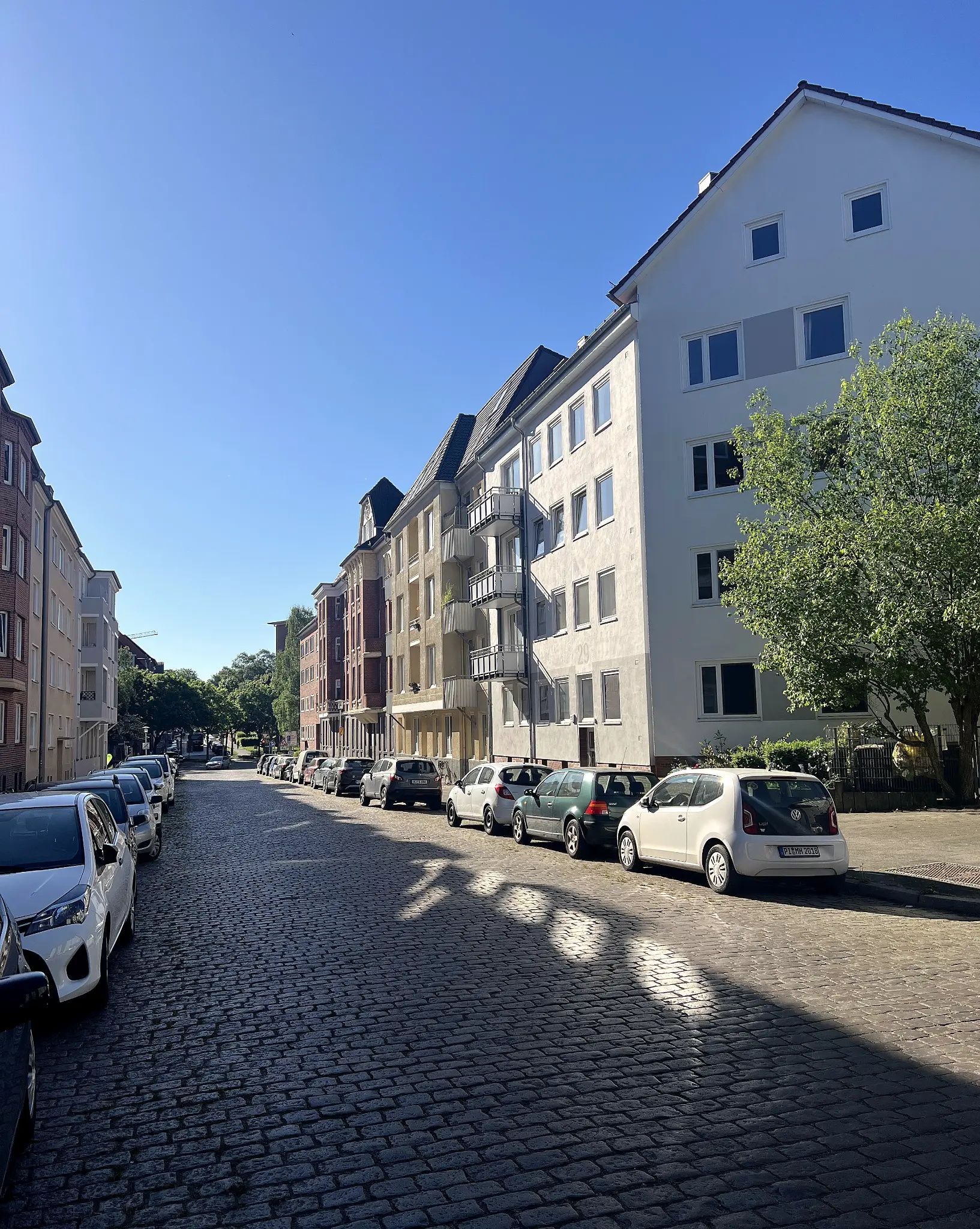 Street view of the residential building at Bülowstraße 29 in Kiel.